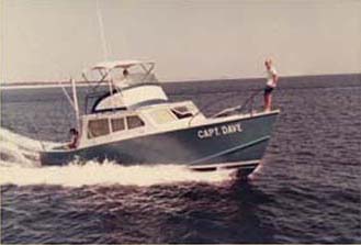 The Capt. Dave, my father's charter boat (1967)