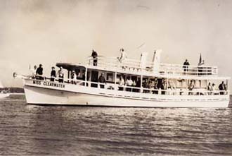 One of my dad's first party boats, the Miss Clearwater